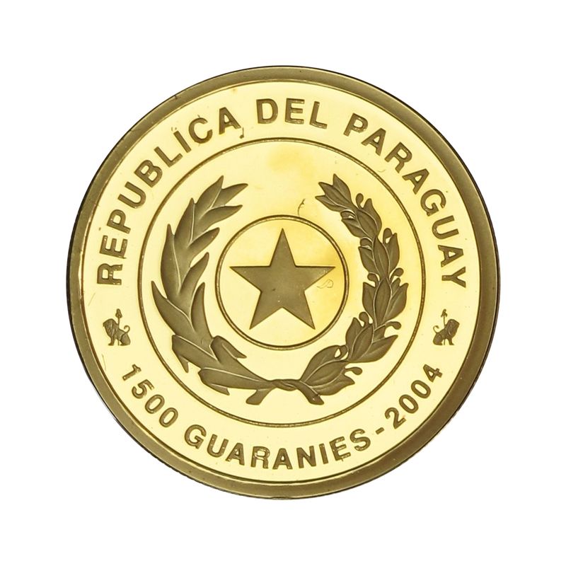 Paraguay 1500 G. Gold, 2004, Fußball-WM 2006